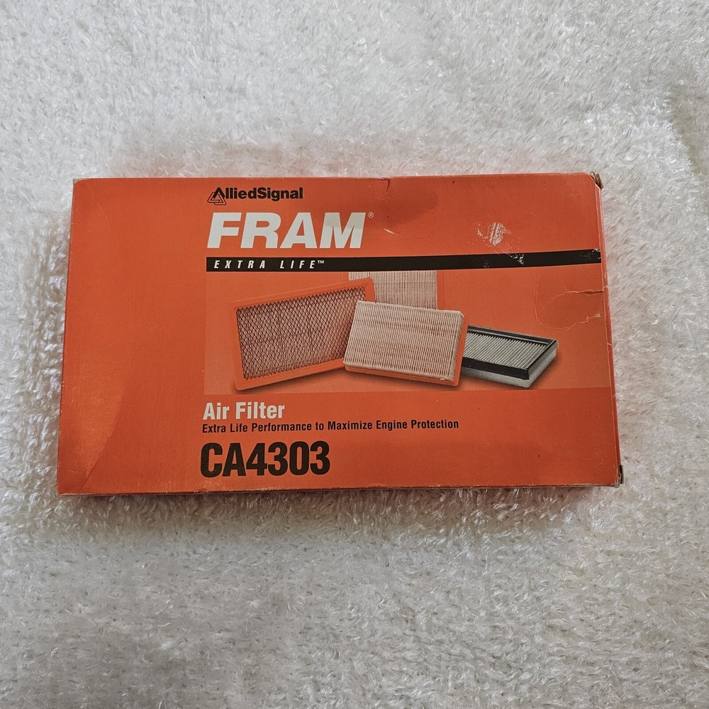 Fram Extra Life Air Filter CA4303 Datsun Nissan Subaru AlliedSignal New NOS